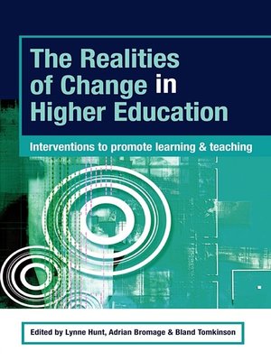 cover image of The Realities of Change in Higher Education
